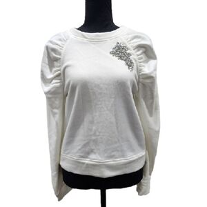 Express White Sweater Small